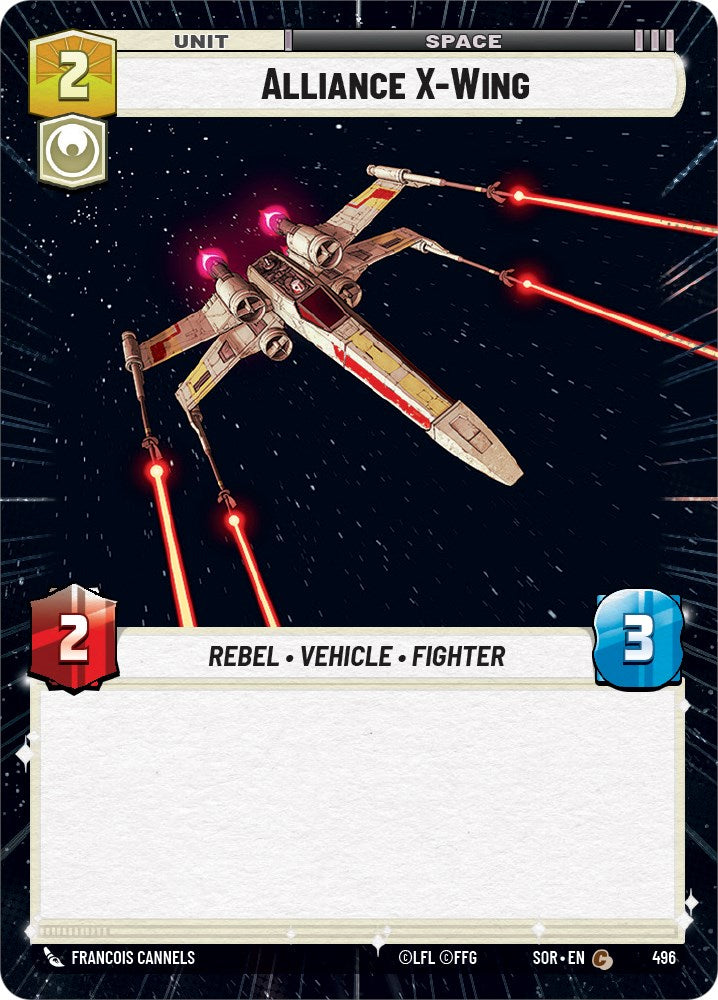 Alliance X-Wing (Hyperspace) [SOR - 496]