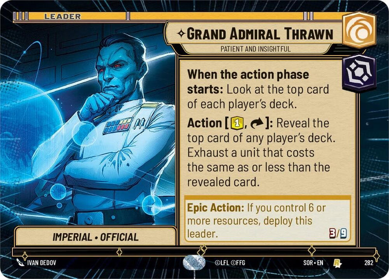 Grand Admiral Thrawn - Patient and Insightful (Hyperspace) [SOR - 282]