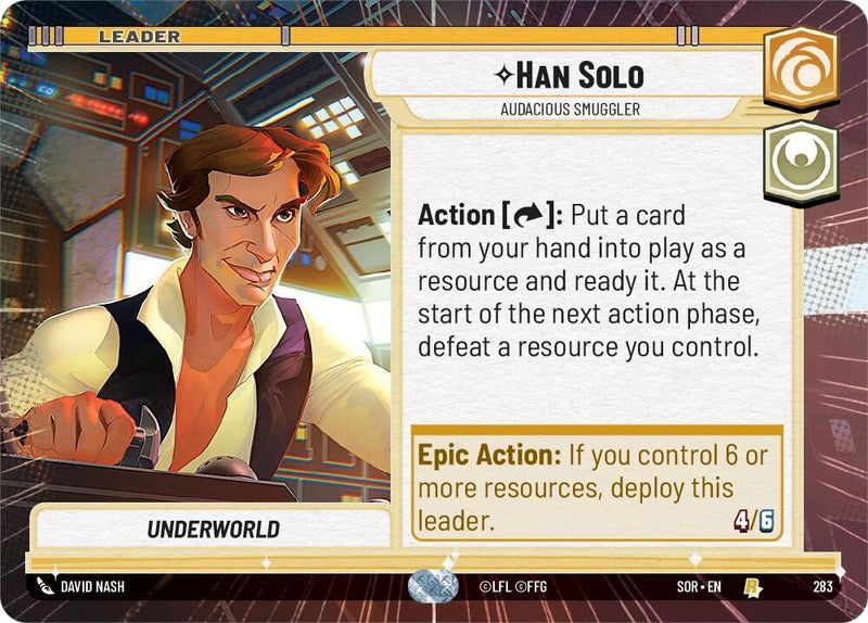 Han Solo - Audacious Smuggler (Hyperspace) [SOR - 283]