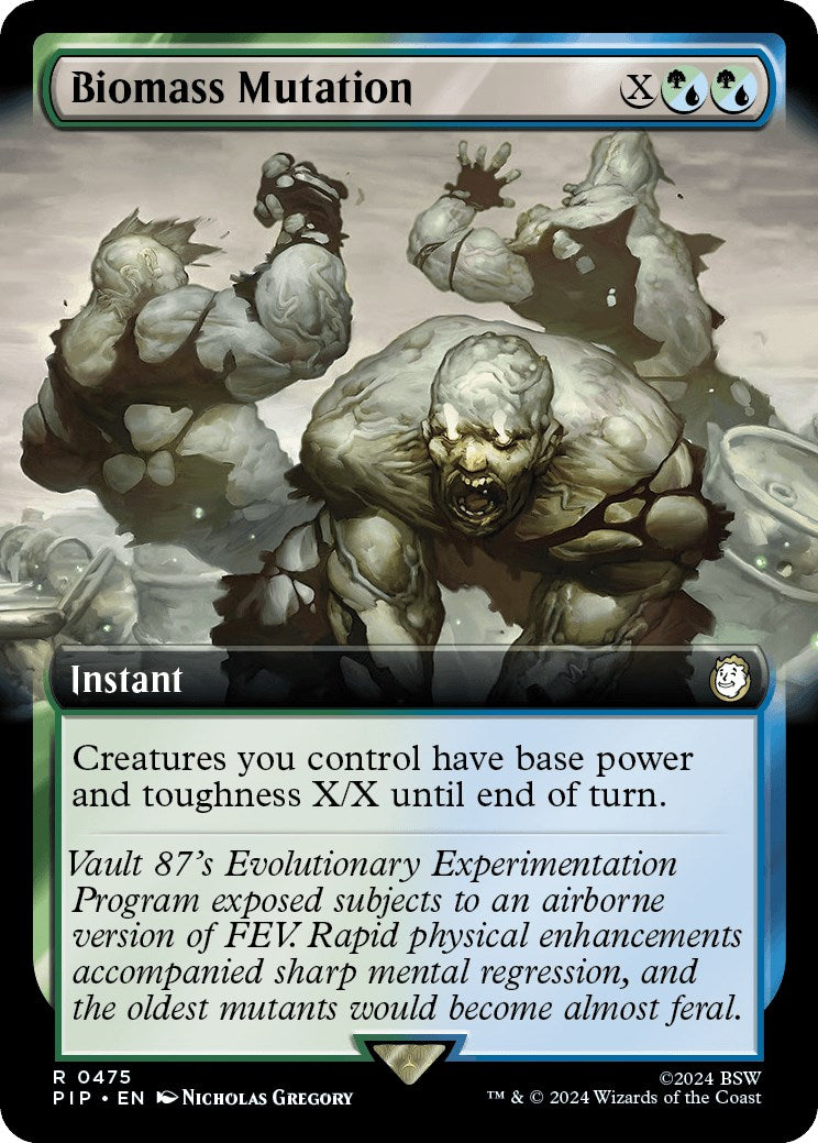 Biomass Mutation (Extended Art) [PIP - 475]