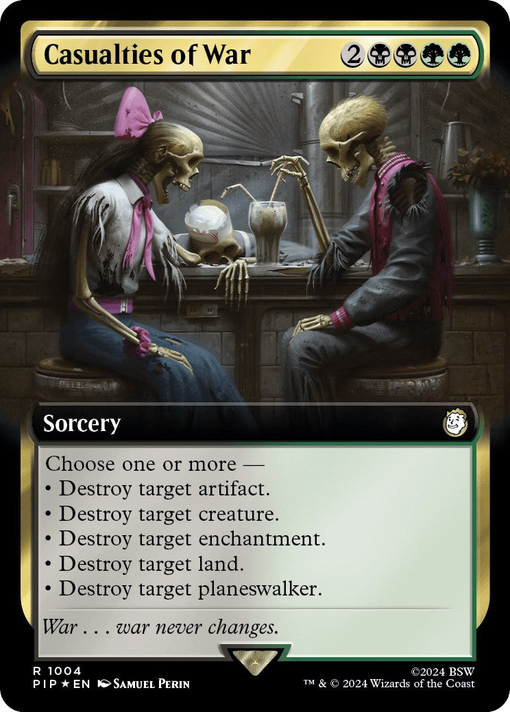 Casualties of War (Extended Art) (Surge Foil) [PIP - 1004]