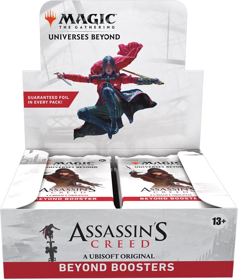 Universes Beyond: Assassin's Creed - Beyond Booster Display | The Clever Kobold