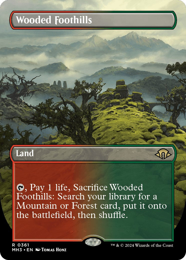 Wooded Foothills (Borderless) [MH3 - 361]