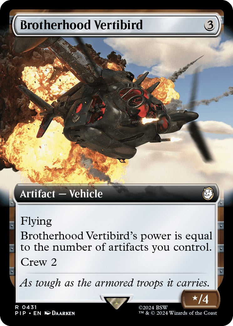 Brotherhood Vertibird (Extended Art) [PIP - 431]