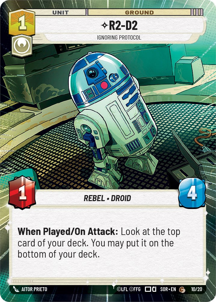 R2-D2 - Ignoring Protocol (Hyperspace) [SOR-WPP - 10/20]