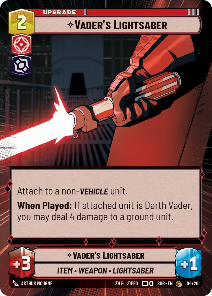 Vader's Lightsaber (Hyperspace) [SOR-WPP - 04/20]