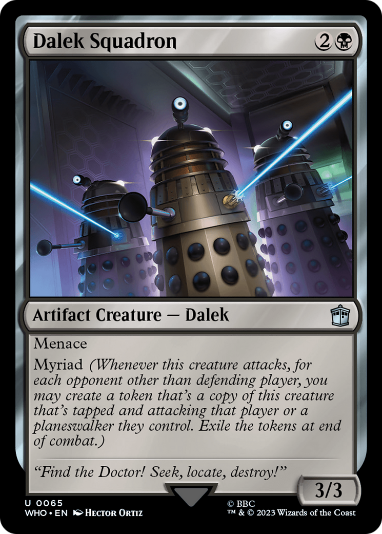 Dalek Squadron [Doctor Who] | The Clever Kobold