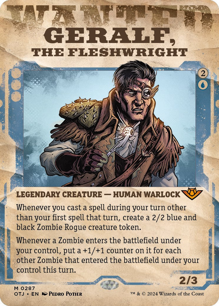 Geralf, the Fleshwright (Showcase) [OTJ - 287]