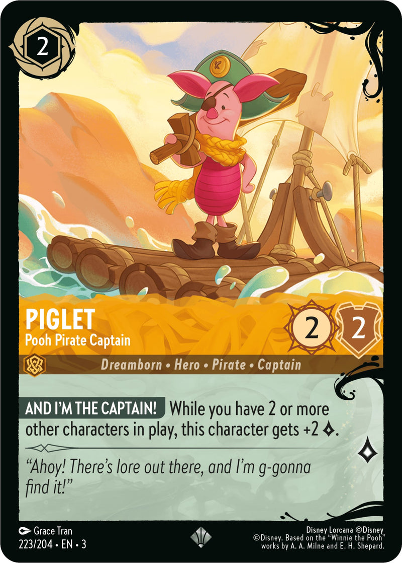 Piglet - Pooh Pirate Captain (223/204) [Q1 - 223/204]