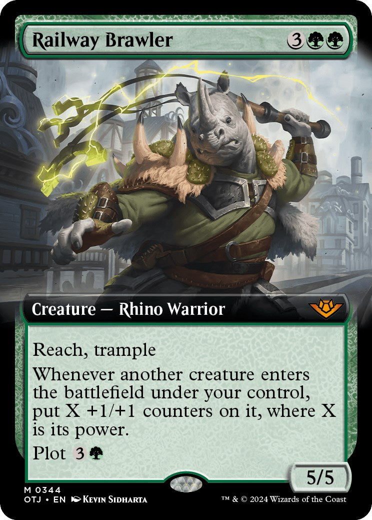 Railway Brawler (Extended Art) [OTJ - 344]