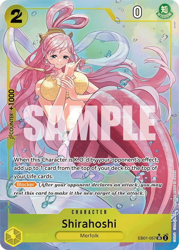 Shirahoshi (Alternate Art) [EB-01 - EB01-057]