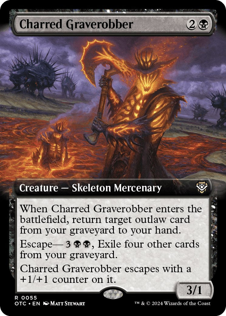 Charred Graverobber (Extended Art)