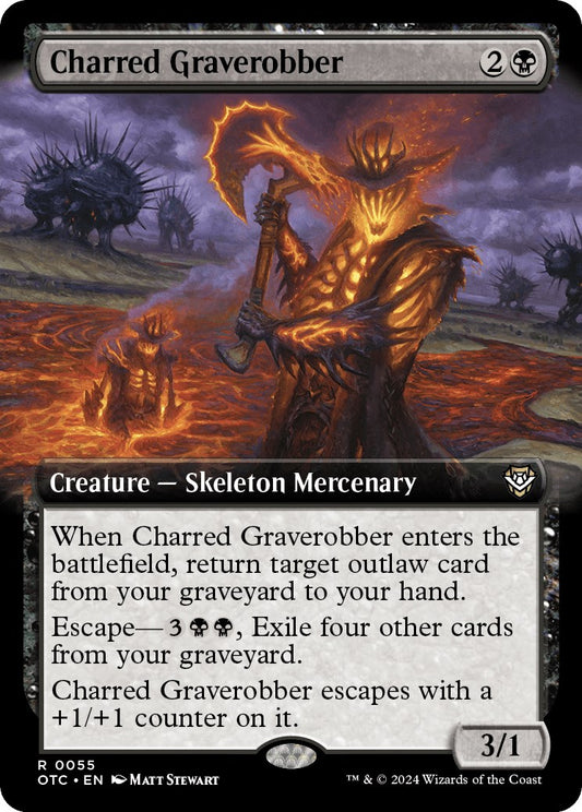 Charred Graverobber (Extended Art)