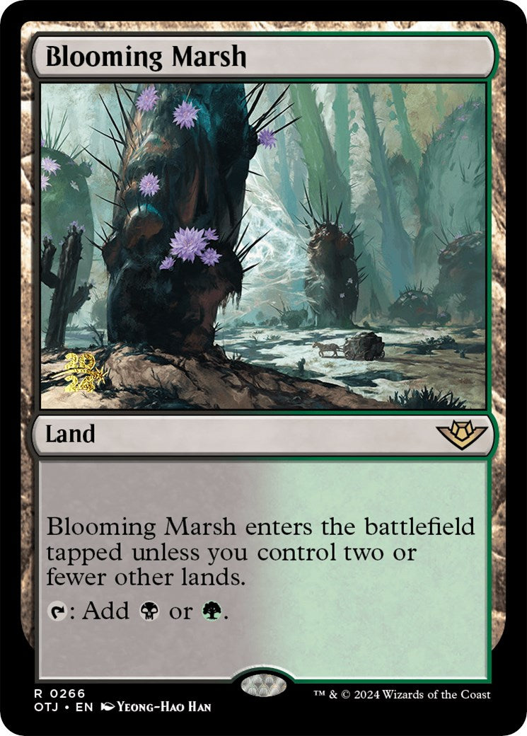 Blooming Marsh (OTJ) [Outlaws of Thunder Junction Prerelease Promos] | The Clever Kobold