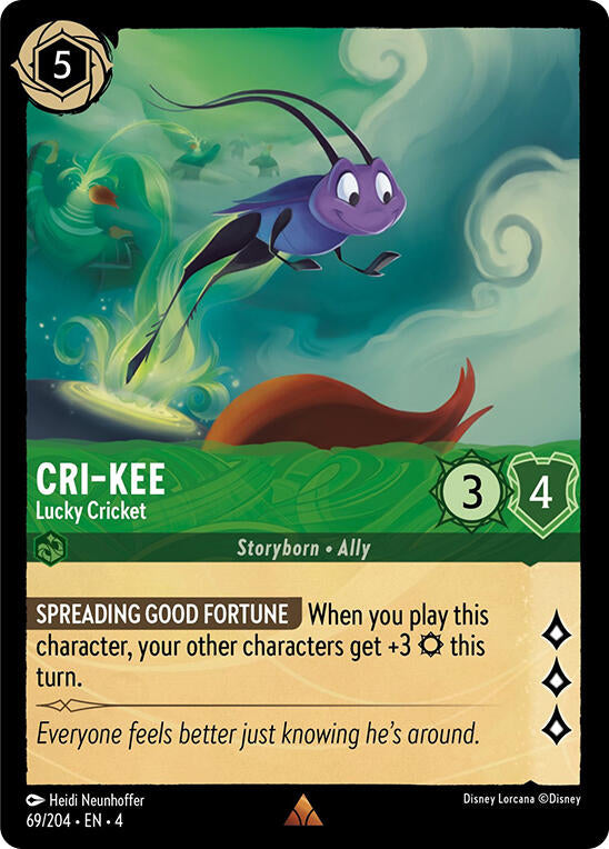 Cri-Kee - Lucky Cricket [4 - 69/204]