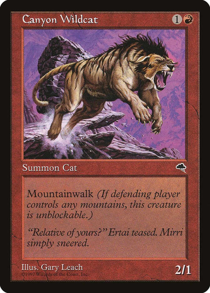 Canyon Wildcat [TMP - 167]