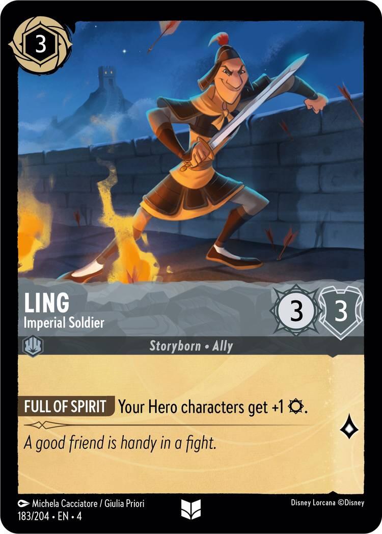 Ling - Imperial Soldier (183/204) [Ursula's Return] | The Clever Kobold