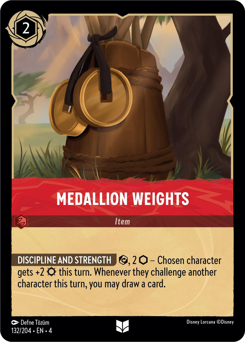 Medallion Weights [4 - 132/204]