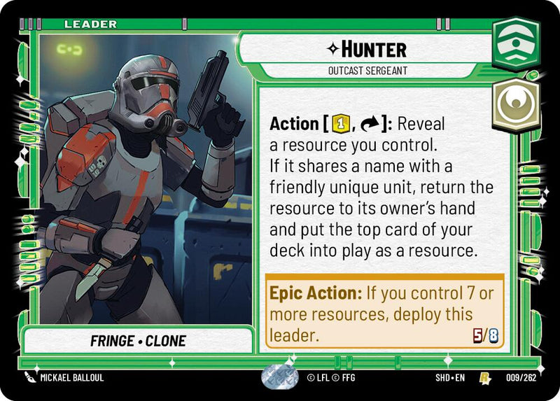Hunter - Outcast Sergeant [SHD - 009/262]