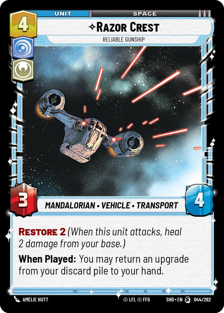 Razor Crest - Reliable Gunship [SHD - 044/262]