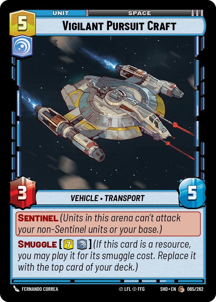Vigilant Pursuit Craft [SHD - 065/262]