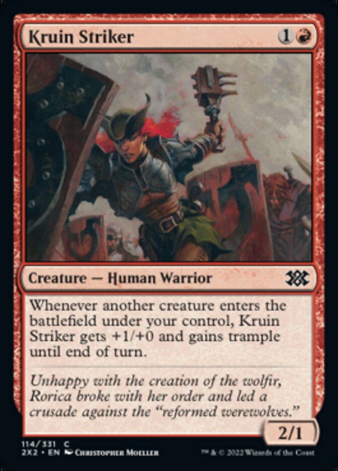 Kruin Striker [Double Masters 2022] | The Clever Kobold