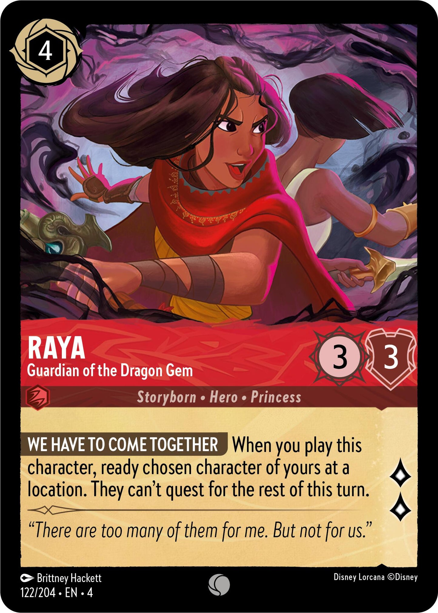 Raya - Guardian of the Dragon Gem