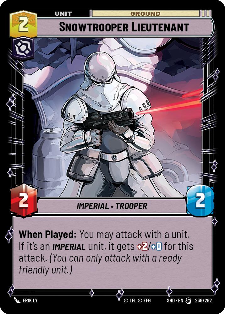 Snowtrooper Lieutenant [SHD - 236/262]
