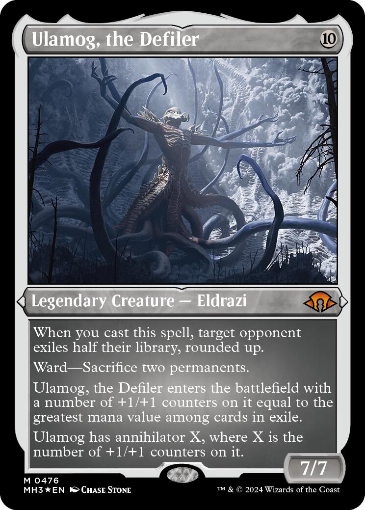 Ulamog, the Defiler (Foil Etched) [MH3 - 476]