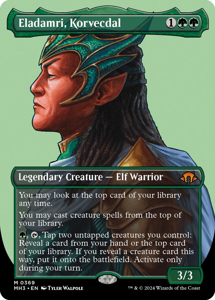Eladamri, Korvecdal (Borderless) [MH3 - 369]