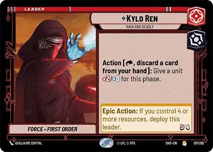 Kylo Ren - Rash and Deadly