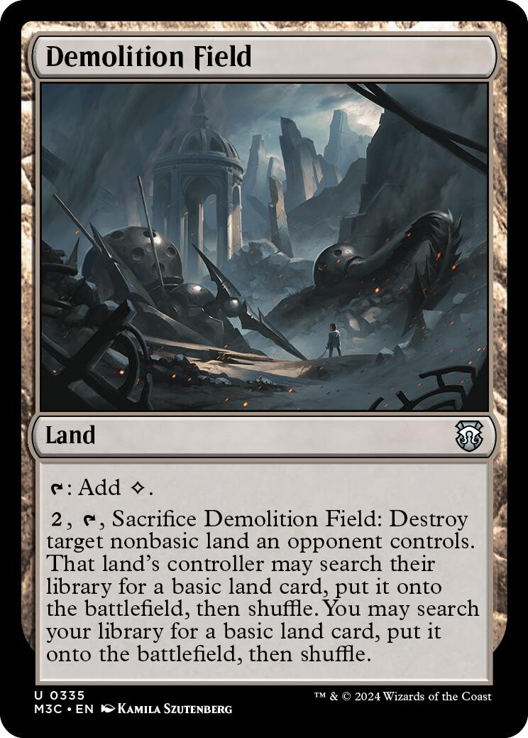 Demolition Field (Ripple Foil) [M3C - 335]