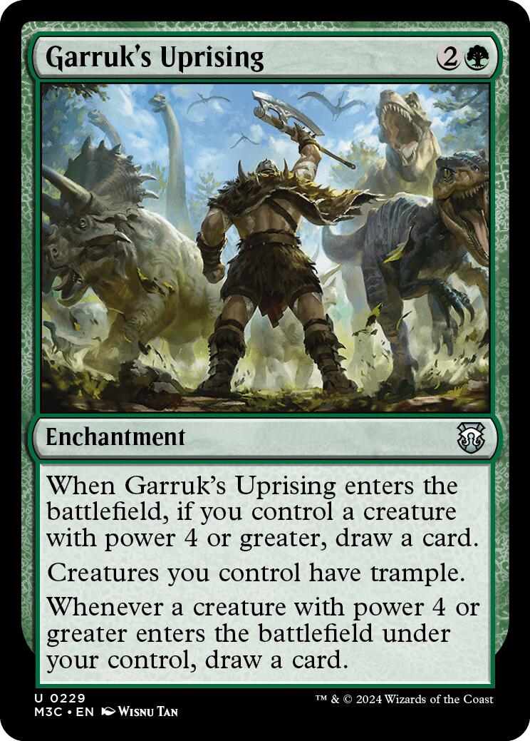 Garruk's Uprising [Modern Horizons 3 Commander] | The Clever Kobold