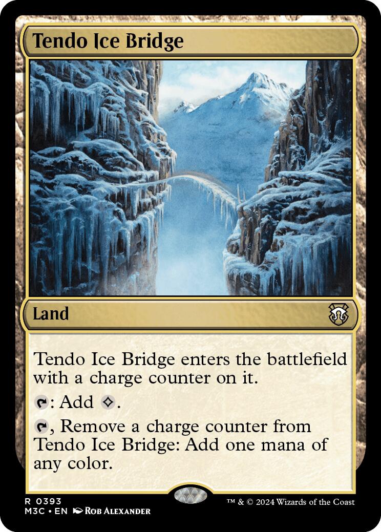 Tendo Ice Bridge [Modern Horizons 3 Commander] | The Clever Kobold