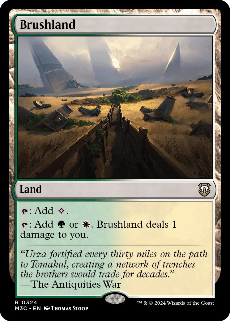 Brushland [Modern Horizons 3 Commander] | The Clever Kobold