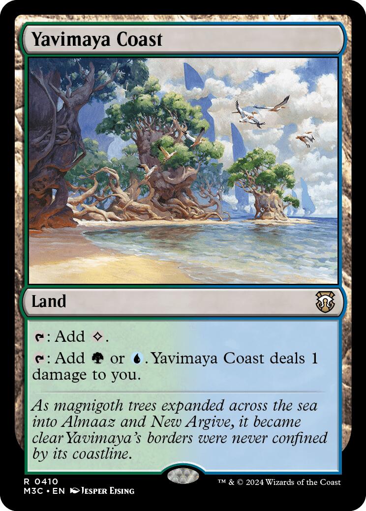 Yavimaya Coast [Modern Horizons 3 Commander] | The Clever Kobold