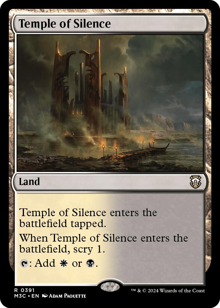 Temple of Silence [Modern Horizons 3 Commander] | The Clever Kobold