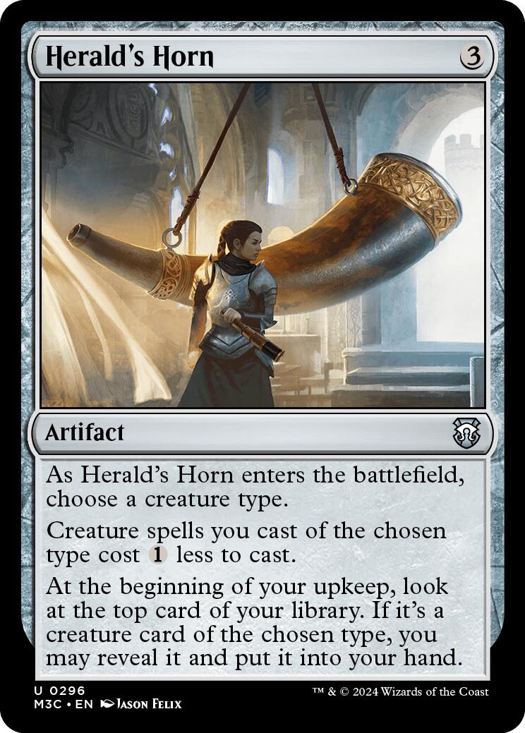 Herald's Horn [Modern Horizons 3 Commander] | The Clever Kobold