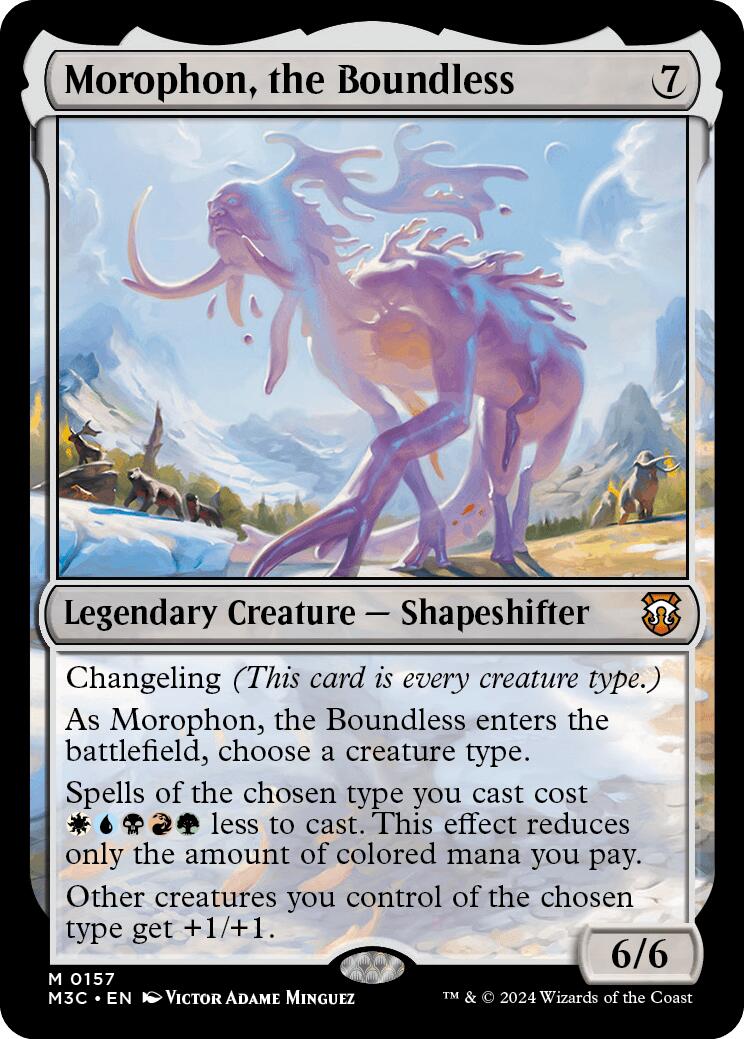 Morophon, the Boundless [Modern Horizons 3 Commander] | The Clever Kobold