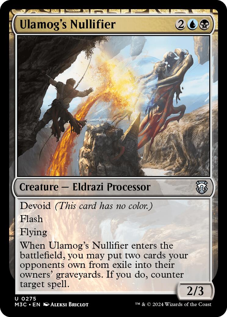 Ulamog's Nullifier [Modern Horizons 3 Commander] | The Clever Kobold