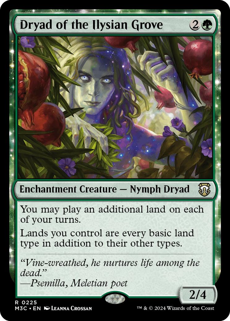 Dryad of the Ilysian Grove [Modern Horizons 3 Commander] | The Clever Kobold