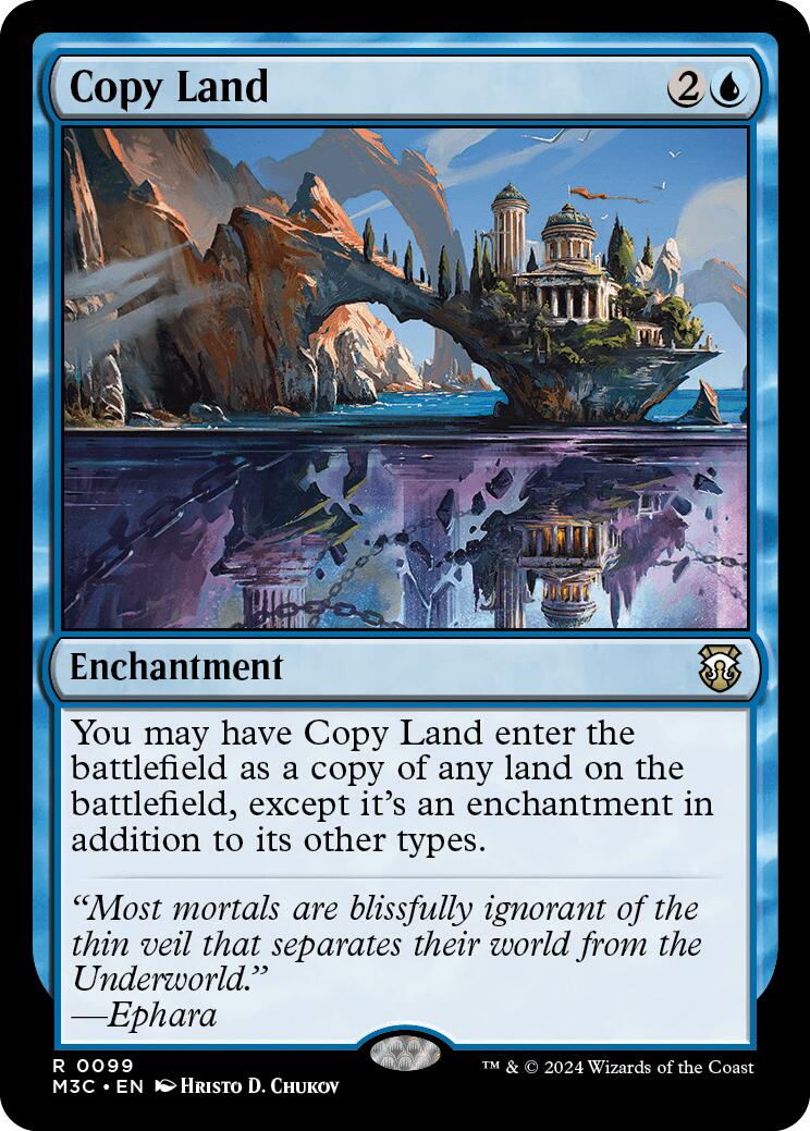 Copy Land [Modern Horizons 3 Commander] | The Clever Kobold