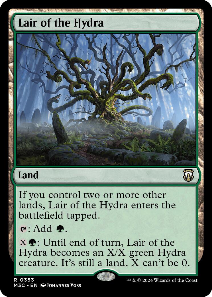 Lair of the Hydra [Modern Horizons 3 Commander] | The Clever Kobold