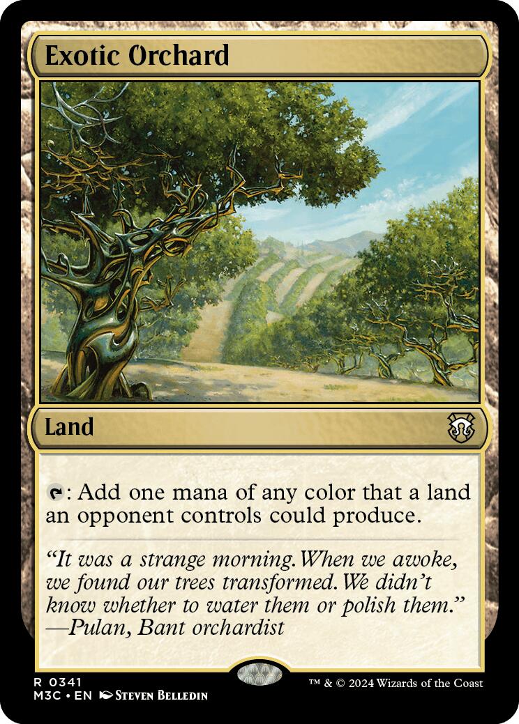 Exotic Orchard (Ripple Foil) [M3C - 341]