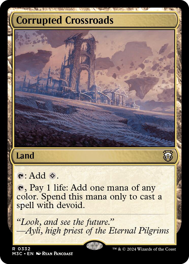 Corrupted Crossroads (Ripple Foil) [M3C - 332]