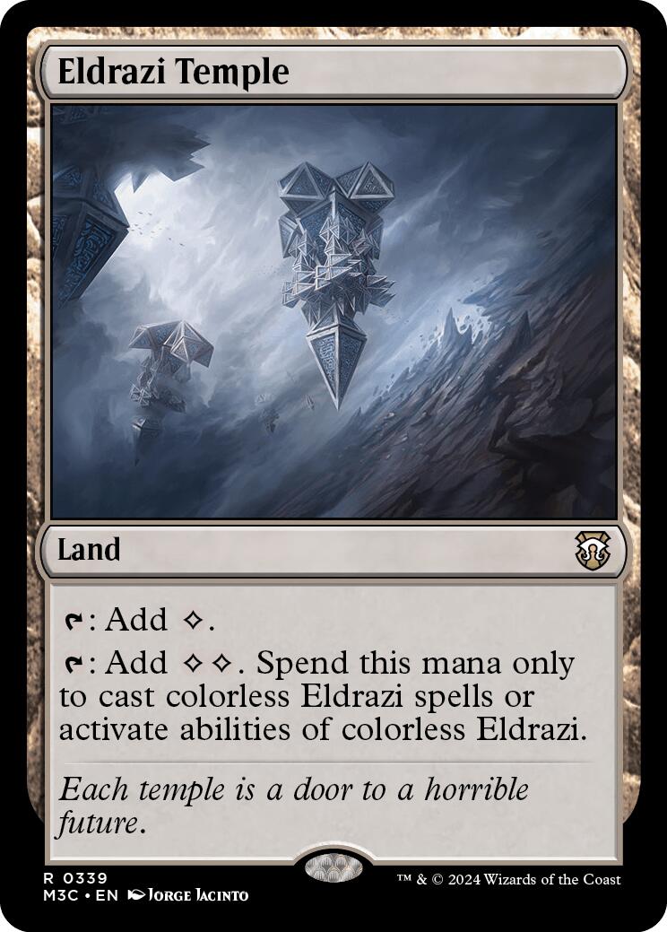 Eldrazi Temple (Ripple Foil) [M3C - 339]