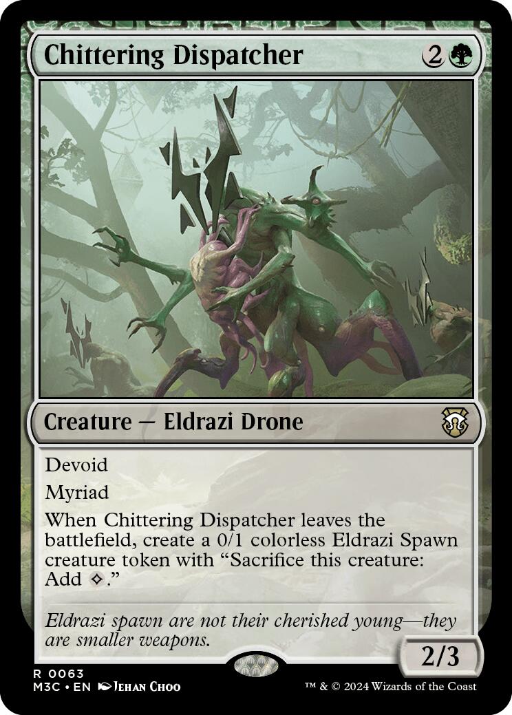 Chittering Dispatcher (Ripple Foil) [M3C - 63]
