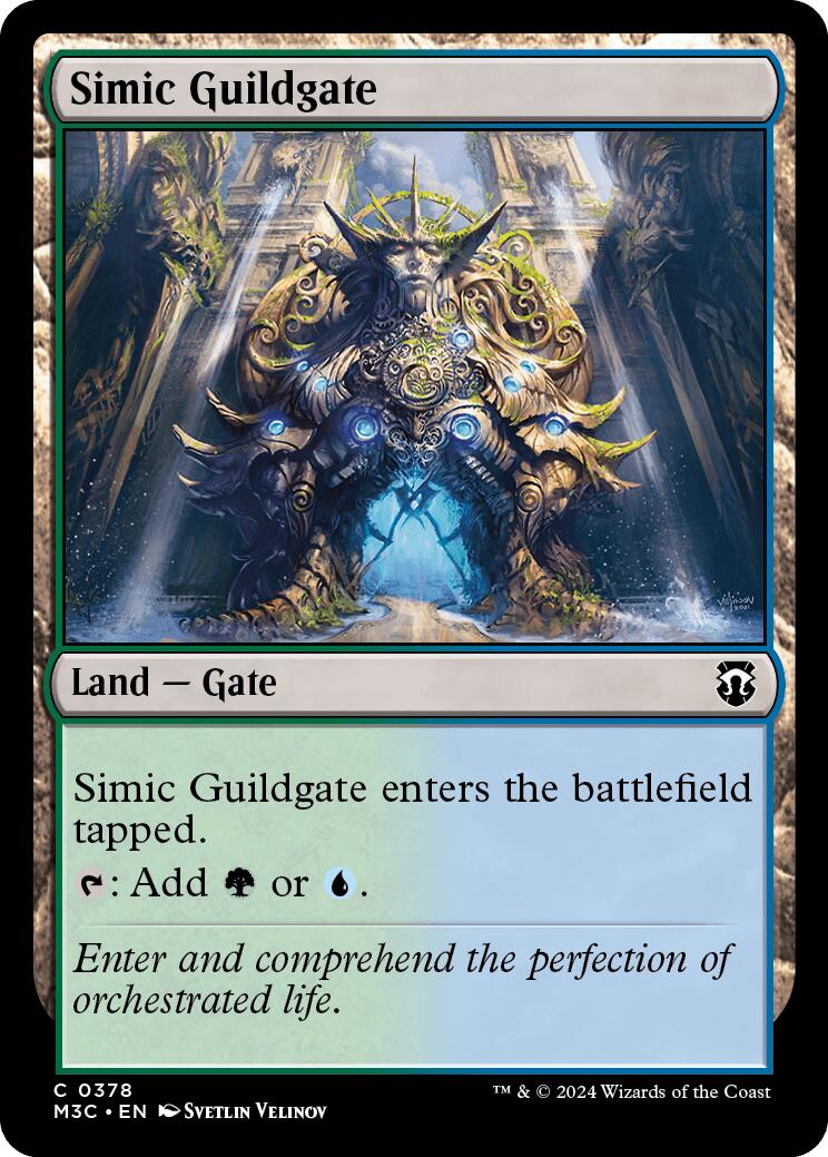 Simic Guildgate (Ripple Foil) [M3C - 378]