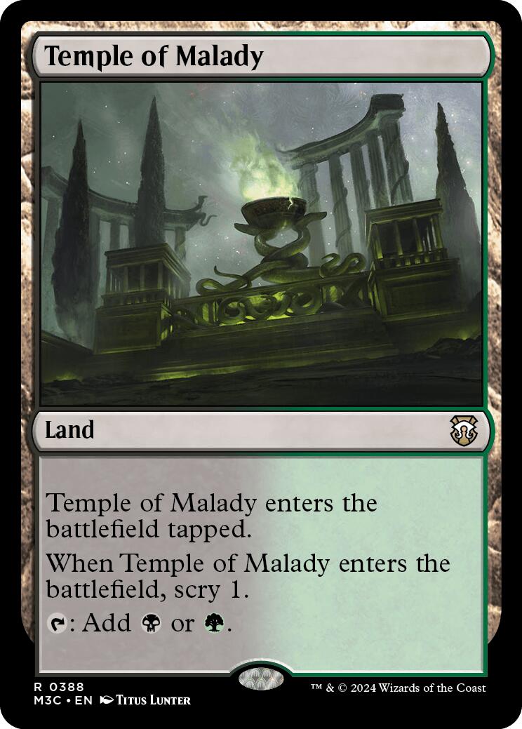 Temple of Malady (Ripple Foil) [M3C - 388]