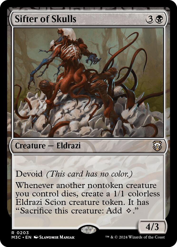 Sifter of Skulls (Ripple Foil) [M3C - 203]